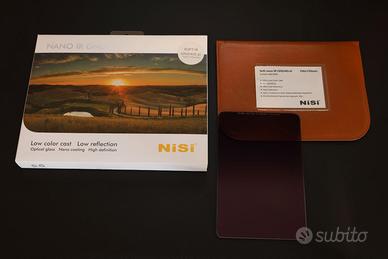 NiSi Nano IR Soft GND 0.6 2 Stop 100x150mm Filtro