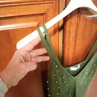 tubino in cotone a costine strette