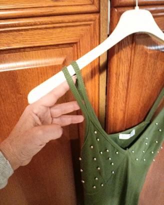 tubino in cotone a costine strette