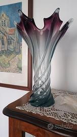 vaso in vetro murano