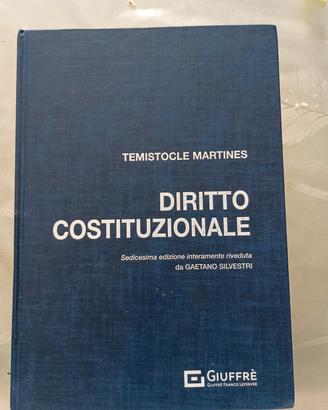 Manuale di diritto Costituzionale Martines