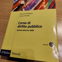 Libro  "CORSO DI DIRITTO PUBBLICO"