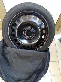 Ruotino con borsa e velcro Opel zafira tourer C 