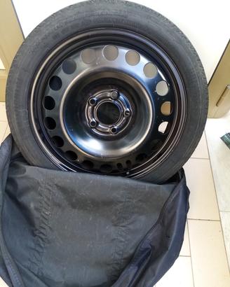 Ruotino con borsa e velcro Opel zafira tourer C 