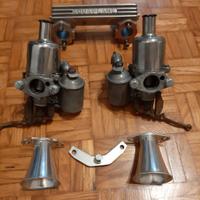 Due carburatori SU con collettore Aquaplane