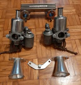 Due carburatori SU con collettore Aquaplane