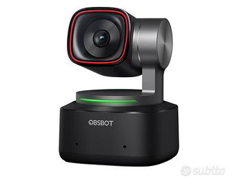 OBSBOT Tiny 2 - Webcam PTZ 4K con Tracciamento AI