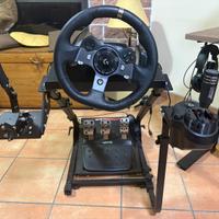 Logitech g920 + Stand GT Omega + Cambio con Mod