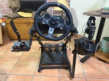 Logitech g920 + Stand GT Omega + Cambio con Mod