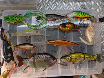 Lotto esche Bass fishing