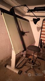 tavolo tecnigrafo Bieffe 2 t con sistema zucor