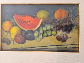 Quadro a olio natura morta Franco D'Urso