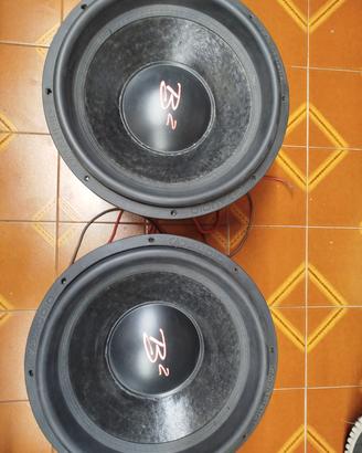 Coppia Subwoofer 38cm DDAudio