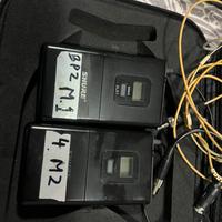 Bodypack trasmettitore + console + mike