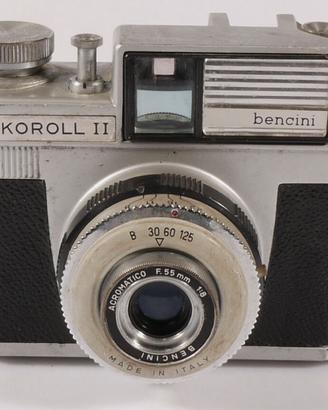 Fotocamera KOROLL II BENCINI con custodia