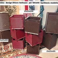 Cestino carta Ettore Sottsass Olivetti Synthesis