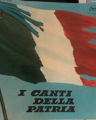 I canti della patria vinile