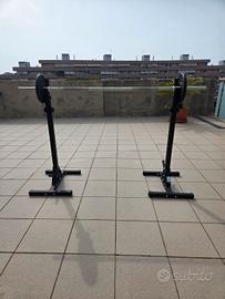 Rack K-Sport + bilanciere + 2 dischi da 5 kg