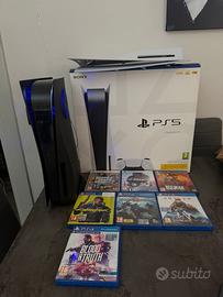 Ps5 disco personalizzata nuova con giochi