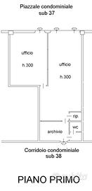 Locale commerciale 130mq zona Coroncina