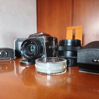 Kiev 88 con tre magazzini e due obiettivi 