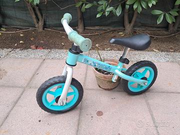 Bici senza pedali (Balance Bike) Azzurra 10"