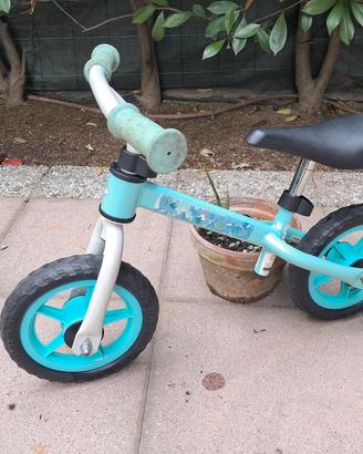 Bici senza pedali (Balance Bike) Azzurra 10"