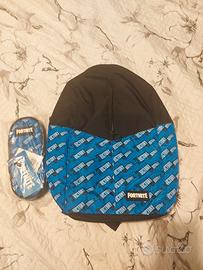 zaino fortnite e astuccio