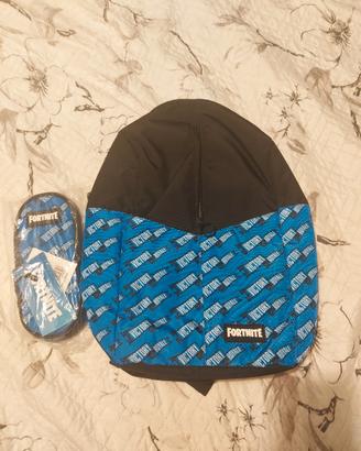 zaino fortnite e astuccio