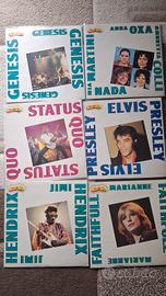 Set lotto 6 dischi vinile serie superstar