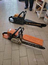 Motosega Mcculloch e Stihl