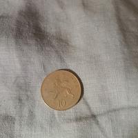 Moneta del 1970 da 10 penny