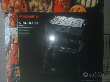Grill elettrico con piedistallo