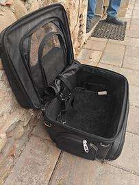 saddlemen borsa trasporto  cani moto pet Voyager 
