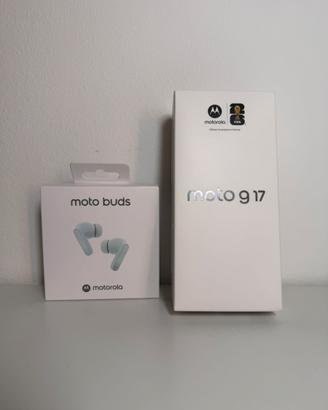 Motorola G17 + cuffie motorola