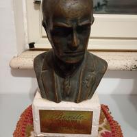 Busto in bronzo Mussolini