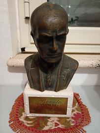 Busto in bronzo Mussolini