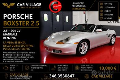Porsche Boxster 2.5i 24V cat