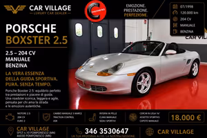 Porsche Boxster 2.5i 24V cat
