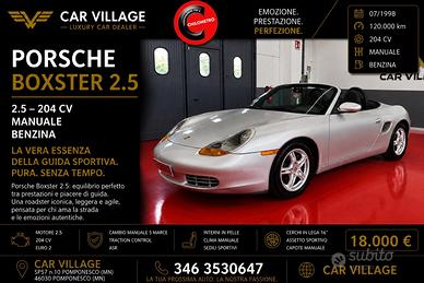 Porsche Boxster 2.5i 24V cat