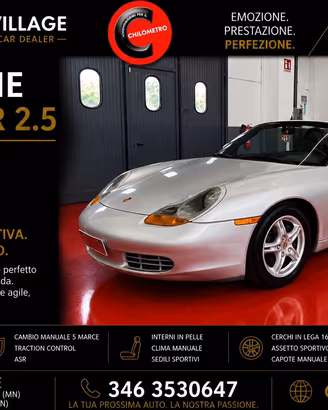 Porsche Boxster 2.5i 24V cat