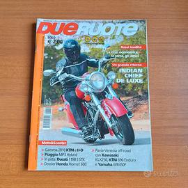 Indian chief de luxe rivista dueruote 2009 honda h