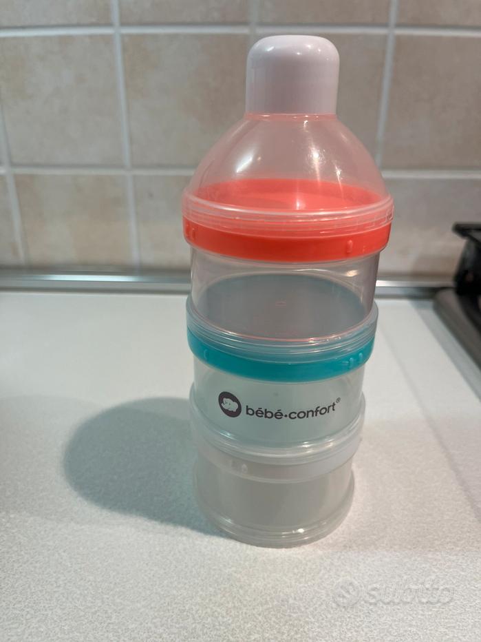 Dispenser Per Latte In Polvere 1700 Ml – Contenitore Ermetico Con Cucchiaio, Senza BPA, In AS, Colore Marrone