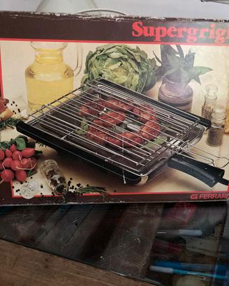 griglia barbecue elettrica G3 Ferrari nuova
