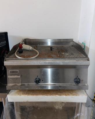 fry top griglia zanussi
