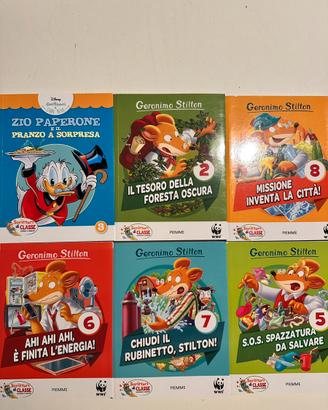 Libri saga Geronimo Stilton + omaggio