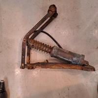 pompa pneumatici a piede vintage ww2 inglese