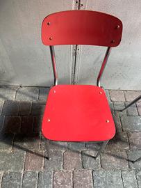 SEDIE FORMICA rosso