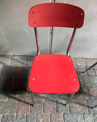 SEDIE FORMICA rosso