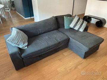 Divano letto con chaise longue